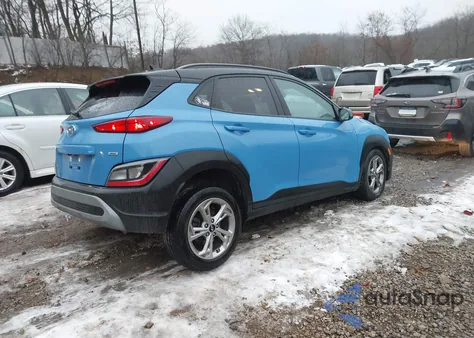 2023 Hyundai Kona Sel из США, поврежденный, VIN KM8K6CDB0PUN51676